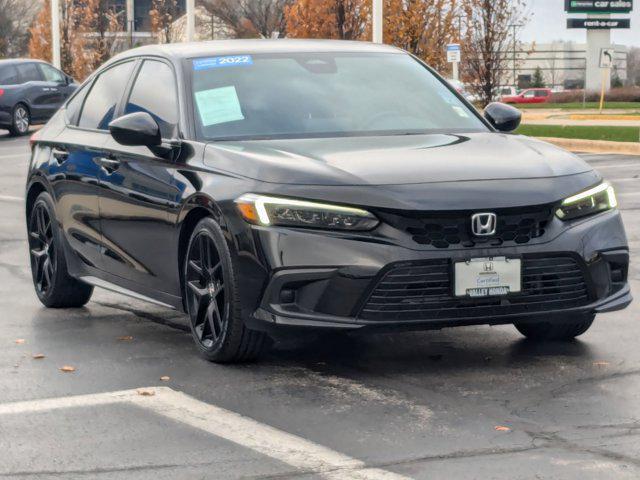 used 2022 Honda Civic car, priced at $23,995