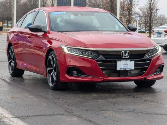 used 2022 Honda Accord car, priced at $24,995