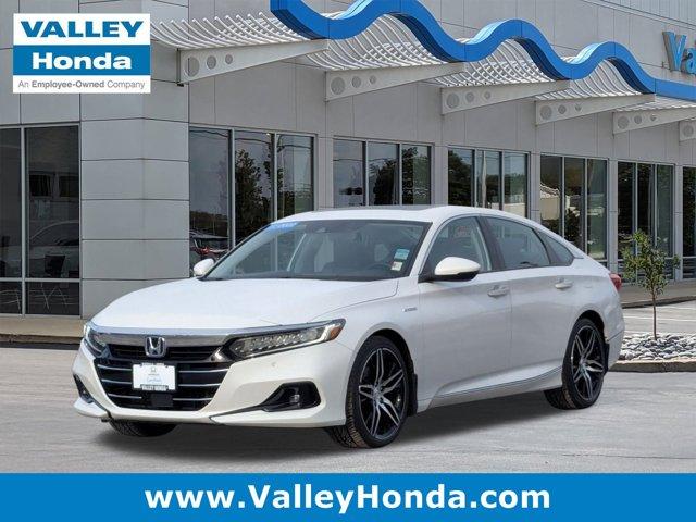 used 2022 Honda Accord Hybrid car, priced at $27,495