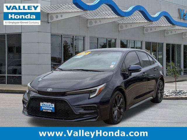 used 2023 Toyota Corolla Hybrid car, priced at $21,995