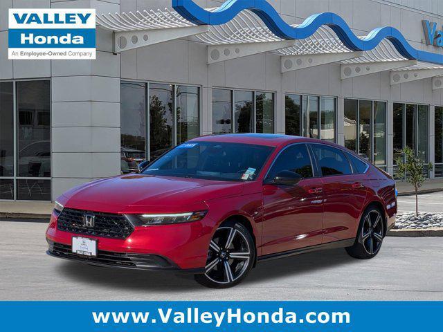 used 2023 Honda Accord Hybrid car, priced at $23,995