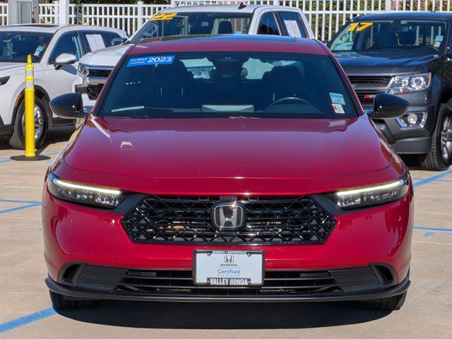 used 2023 Honda Accord Hybrid car, priced at $23,995