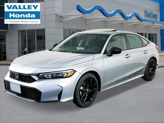 new 2025 Honda Civic Hybrid car, priced at $30,100