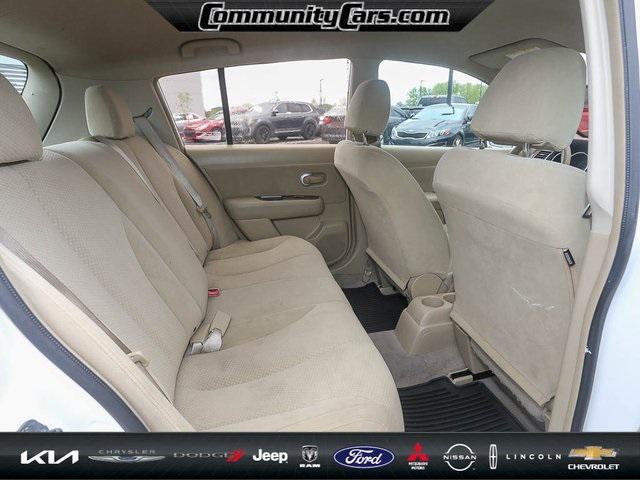 used 2012 Nissan Versa car, priced at $4,900