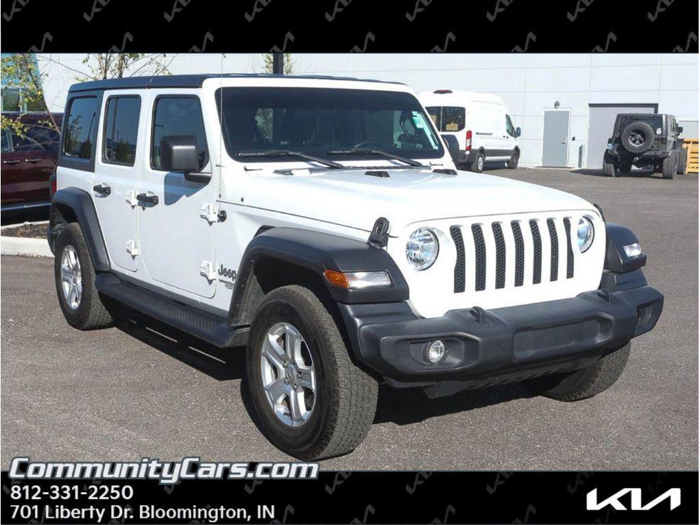 used 2020 Jeep Wrangler Unlimited car, priced at $26,700