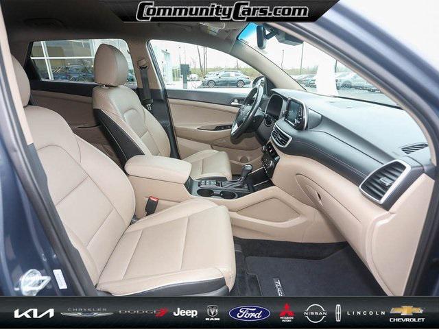 used 2021 Hyundai Tucson car, priced at $17,500