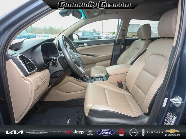 used 2021 Hyundai Tucson car, priced at $17,500