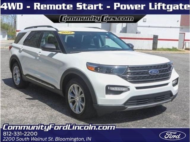 used 2022 Ford Explorer car, priced at $31,500