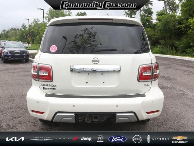 used 2017 Nissan Armada car, priced at $16,500