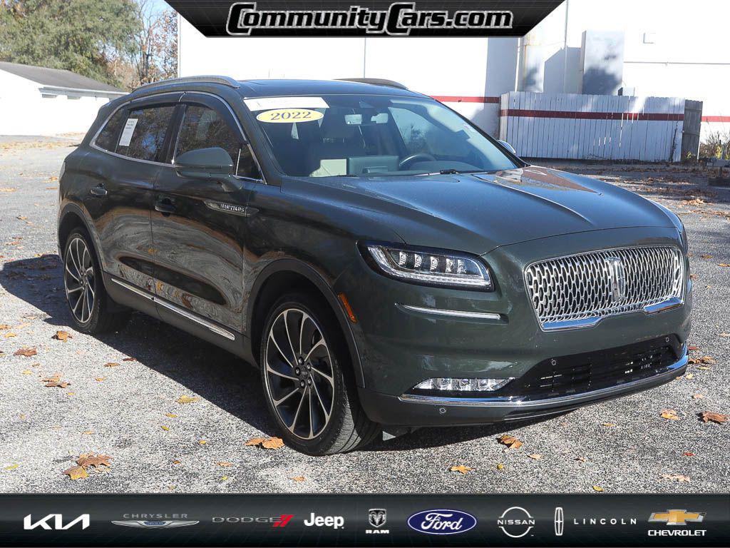 used 2022 Lincoln Nautilus car, priced at $39,000