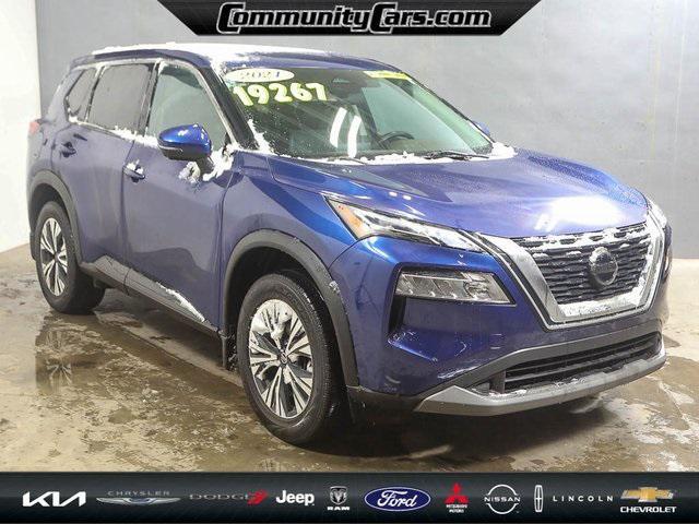 used 2021 Nissan Rogue car, priced at $17,500