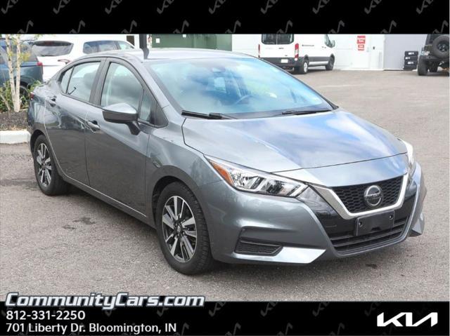 used 2021 Nissan Versa car, priced at $13,200