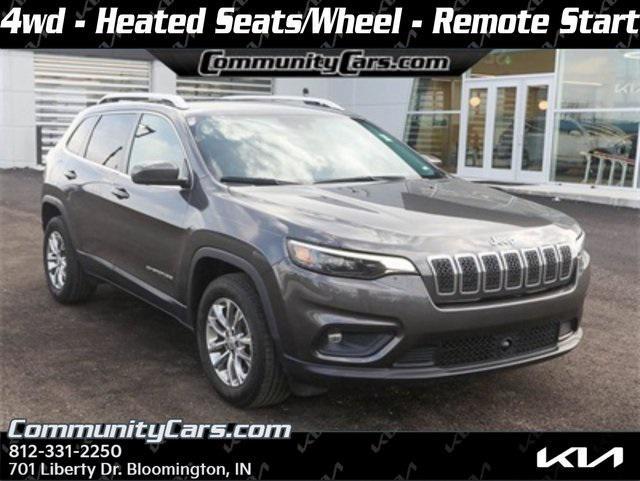 used 2021 Jeep Cherokee car, priced at $20,000