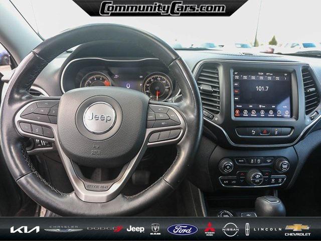 used 2021 Jeep Cherokee car, priced at $20,000
