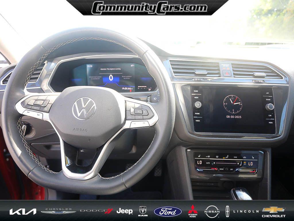 used 2022 Volkswagen Tiguan car, priced at $19,300