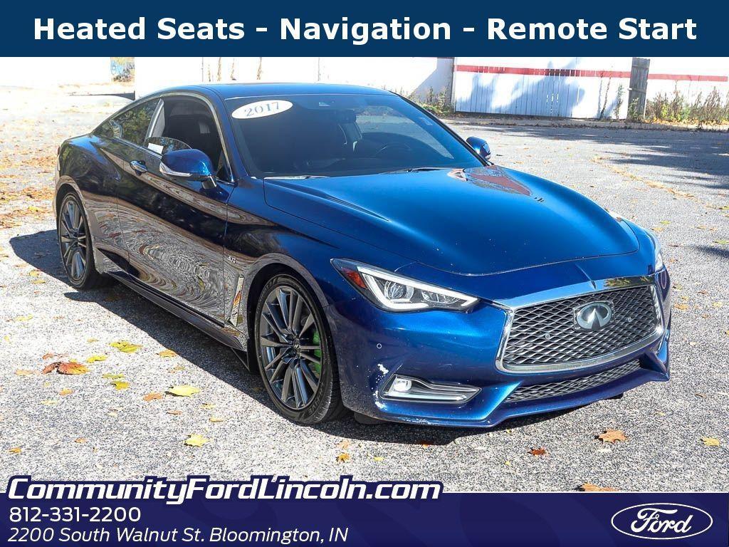 used 2017 INFINITI Q60 car, priced at $20,000