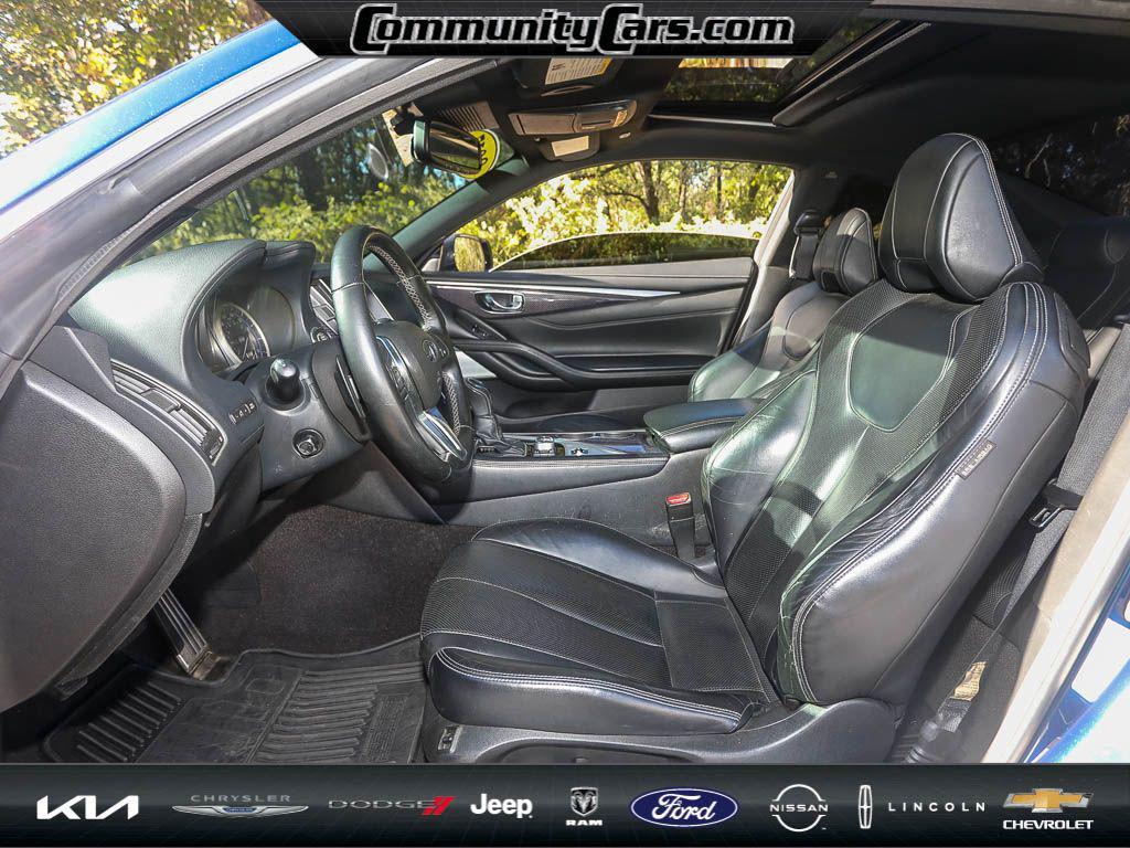 used 2017 INFINITI Q60 car, priced at $20,000