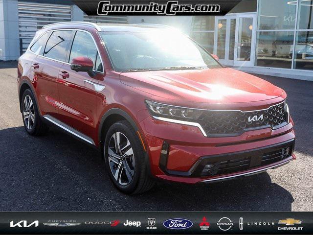 used 2023 Kia Sorento Plug-In Hybrid car, priced at $41,800