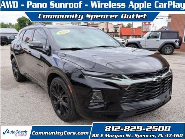 used 2022 Chevrolet Blazer car, priced at $27,500