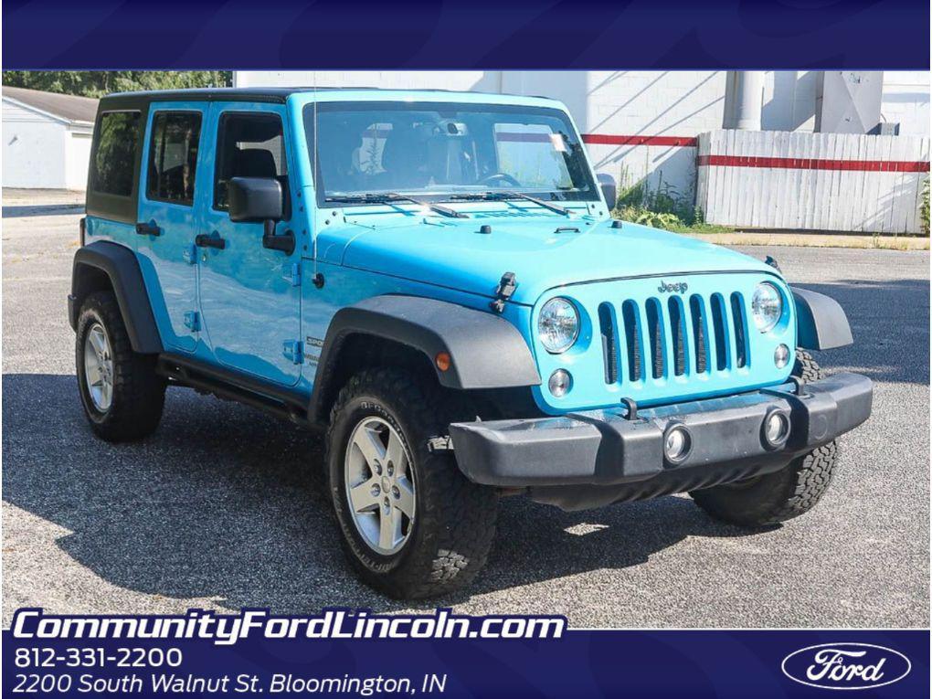 used 2017 Jeep Wrangler Unlimited car, priced at $21,000