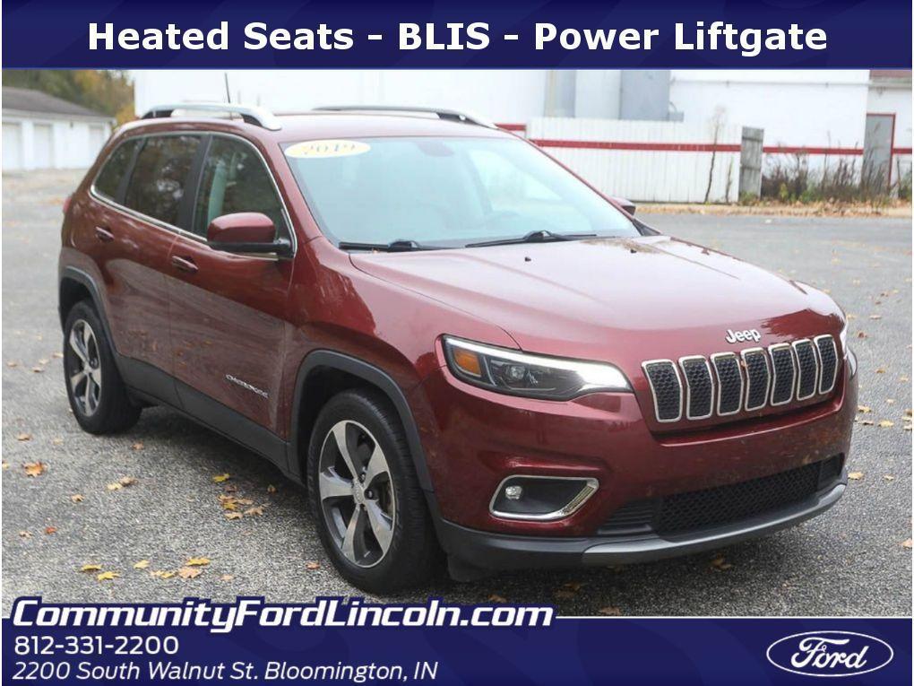 used 2019 Jeep Cherokee car, priced at $9,500