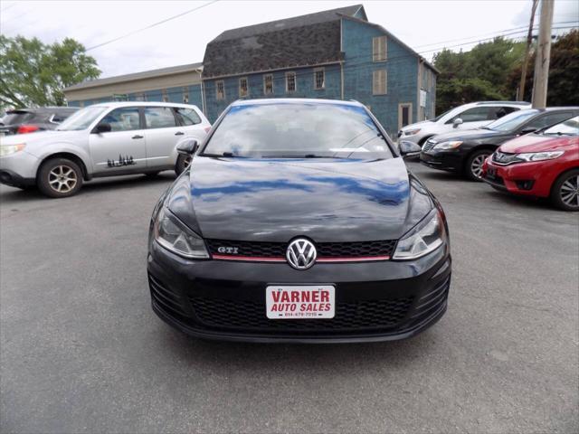 used 2017 Volkswagen Golf GTI car, priced at $12,495