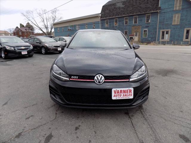 used 2018 Volkswagen Golf GTI car, priced at $15,995