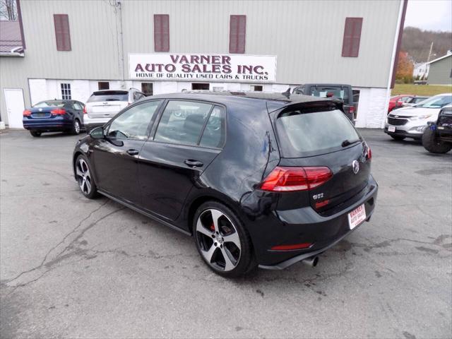 used 2018 Volkswagen Golf GTI car, priced at $15,995