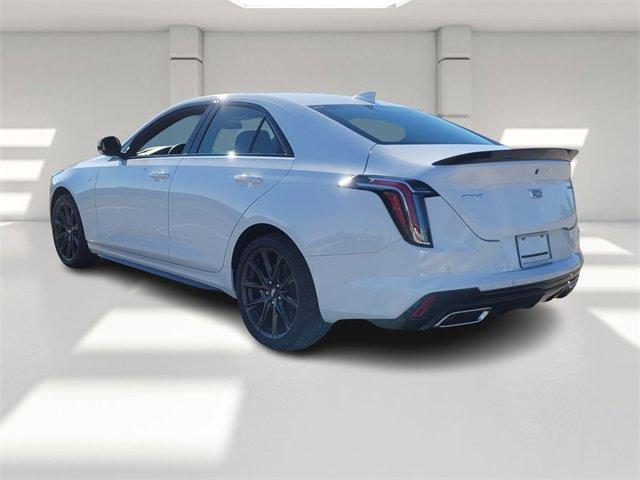 new 2025 Cadillac CT4 car, priced at $44,530