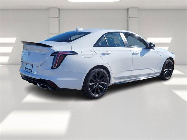 new 2025 Cadillac CT4 car, priced at $44,530