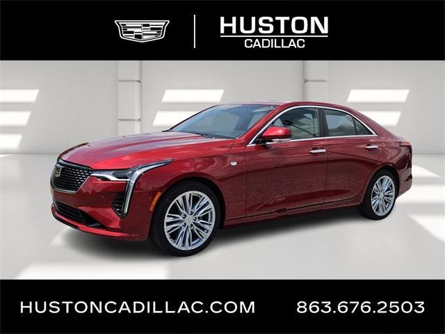 new 2025 Cadillac CT4 car, priced at $42,815
