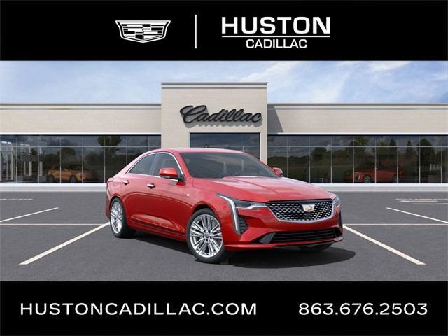 new 2025 Cadillac CT4 car, priced at $42,815