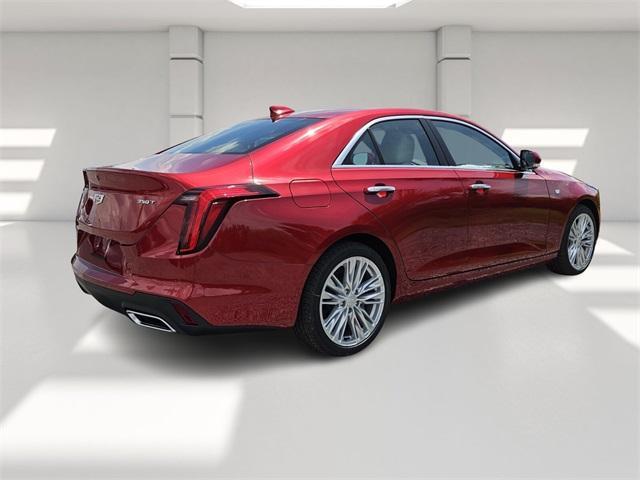 new 2025 Cadillac CT4 car, priced at $42,815