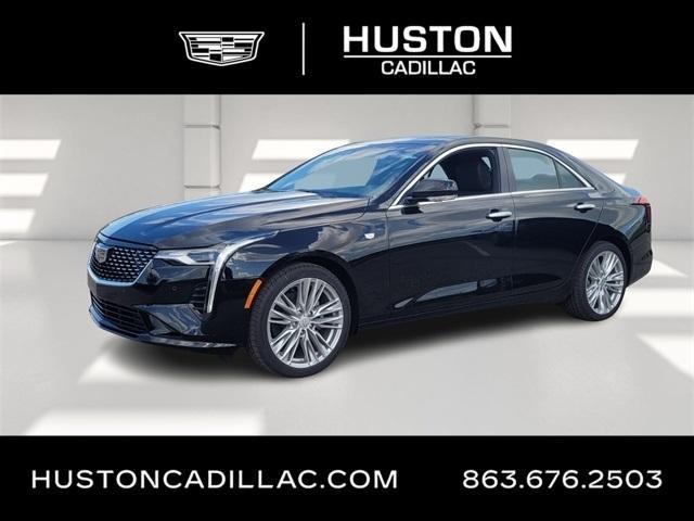 new 2025 Cadillac CT4 car, priced at $42,540