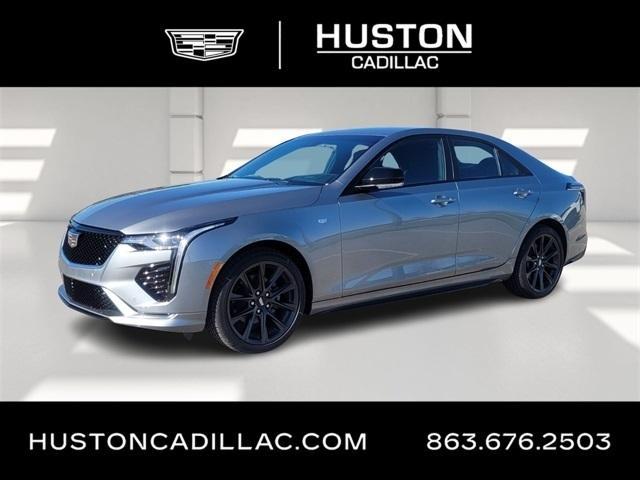 new 2025 Cadillac CT4 car, priced at $44,105