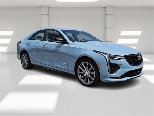 new 2025 Cadillac CT4-V car, priced at $53,759