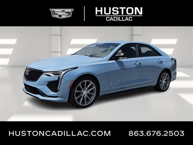 new 2025 Cadillac CT4-V car, priced at $53,759
