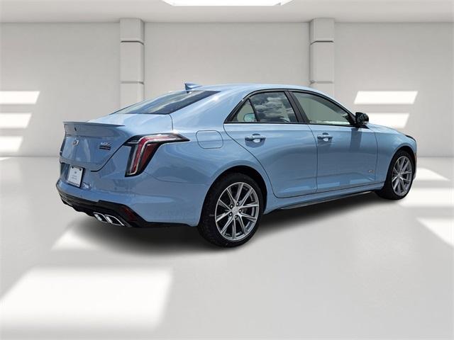 new 2025 Cadillac CT4-V car, priced at $53,759