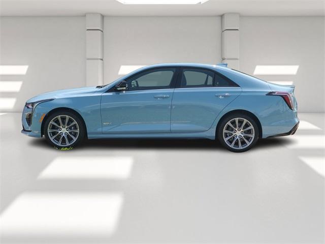 new 2025 Cadillac CT4-V car, priced at $53,759