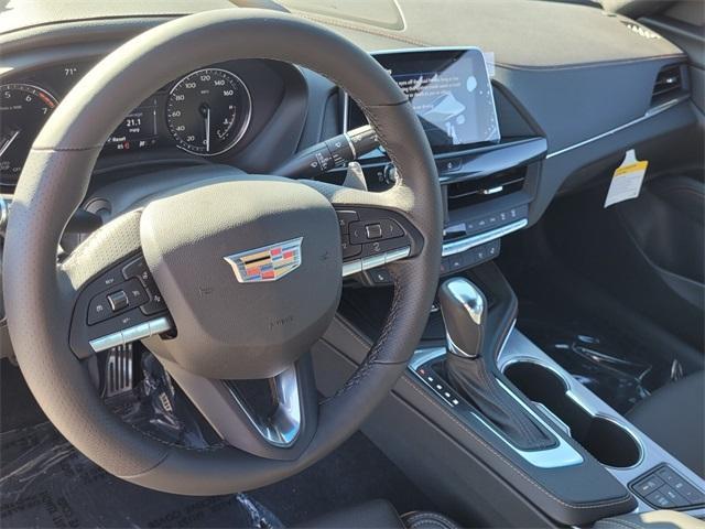 new 2025 Cadillac CT4 car, priced at $47,610