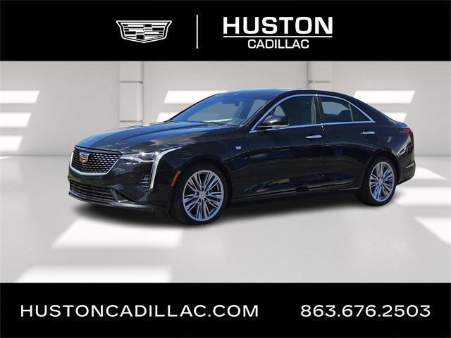 new 2025 Cadillac CT4 car, priced at $43,490