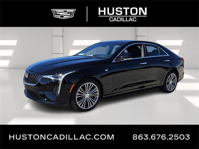 new 2025 Cadillac CT4 car, priced at $43,490