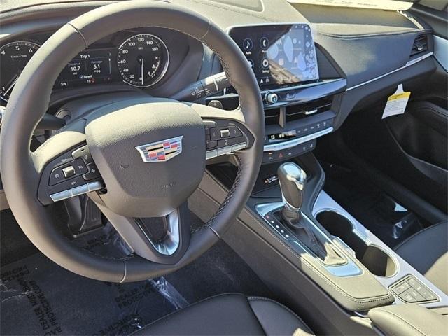 new 2025 Cadillac CT4 car, priced at $43,490