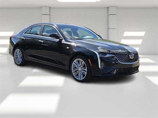 new 2025 Cadillac CT4 car, priced at $43,490