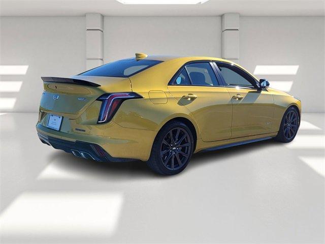 used 2024 Cadillac CT4-V car, priced at $43,500