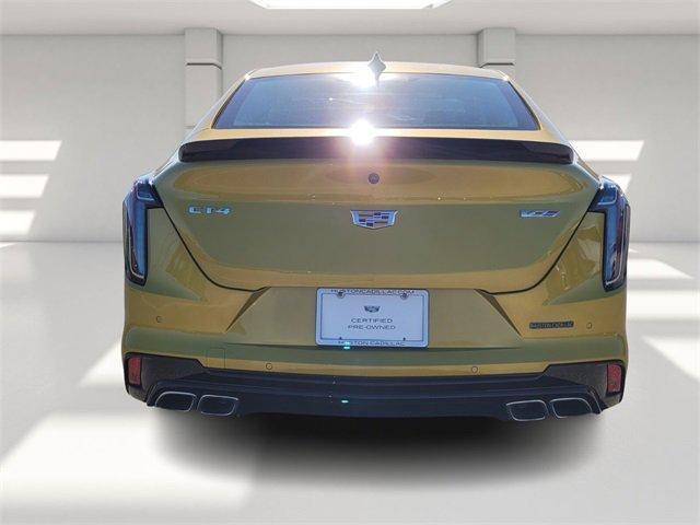 used 2024 Cadillac CT4-V car, priced at $43,500