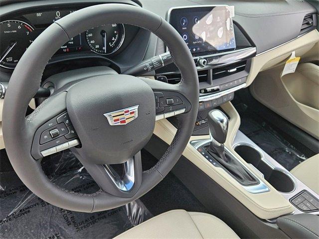 new 2025 Cadillac CT4 car, priced at $41,605