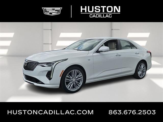 new 2025 Cadillac CT4 car, priced at $41,605