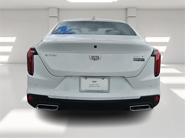 new 2025 Cadillac CT4 car, priced at $41,605