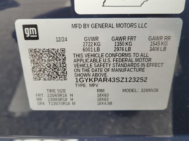 new 2025 Cadillac XT6 car, priced at $46,215